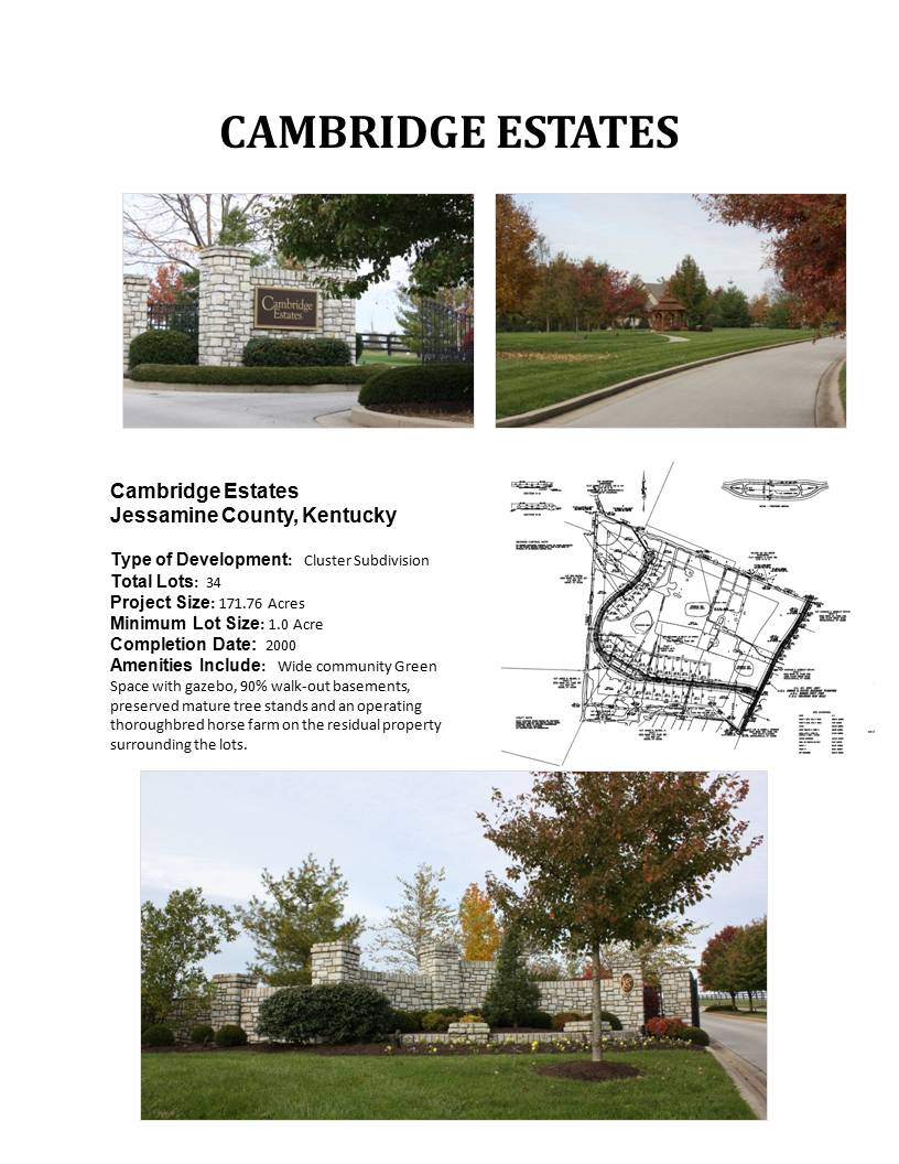 Cambridge Subdivision